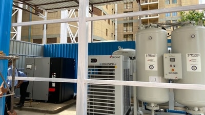 While 66 PSA plants, including 17 under the PM-CARES fund, are being set up in state-run hospitals, 10 are being installed in central government and 84 in private hospitals. (File Photo)