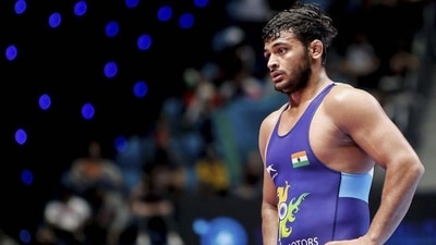 File image of Deepak Punia. (File) File image of Deepak Punia. (File)