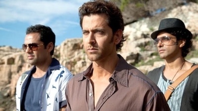 Hrithik Roshan, Abhay Deol and Farhan Akhtar played three friends on Zindagi Na Milegi Dobara. Hrithik Roshan, Abhay Deol and Farhan Akhtar played three friends on Zindagi Na Milegi Dobara.