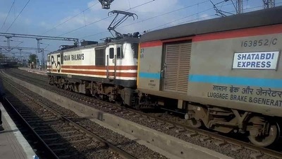 Bengaluru - Chennai – Bengaluru Shatabdi trains were stopped following the Covid-19 outbreak. (Representational Image) Bengaluru - Chennai – Bengaluru Shatabdi trains were stopped following the Covid-19 outbreak. (Representational Image)