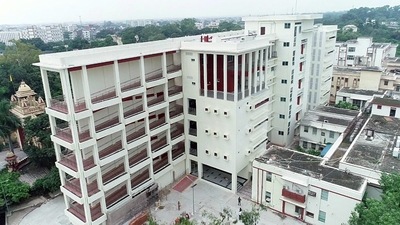 A view of the regional institute of ophthalmology which will be inaugurated by PM Modi today in Varanasi. (ANI)