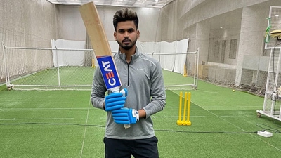 Shreyas Iyer hopes to be fit in time for the remainder of IPL. (Shreyas Iyer/Instagram) Shreyas Iyer hopes to be fit in time for the remainder of IPL. (Shreyas Iyer/Instagram)