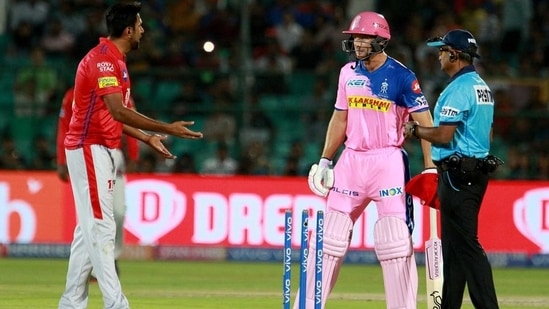 R Ashwin mankads Jos Butter/ (IPL)