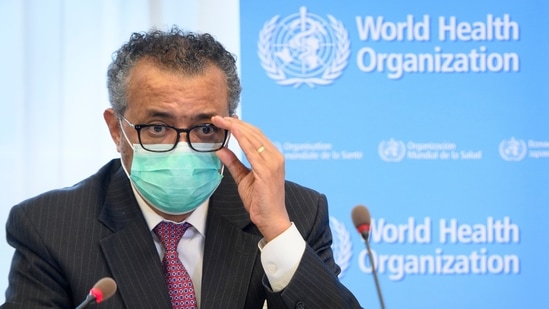 Tedros Adhanom Ghebreyesus, the director-general of the World Health Organization. (Laurent Gillieron/Keystone via AP, File)