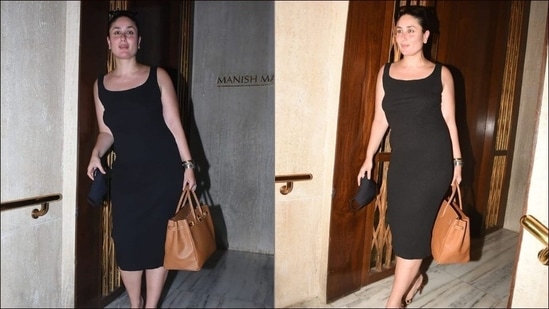 Kareena Kapoor Khan's black midi dress from Zara won't burn hole