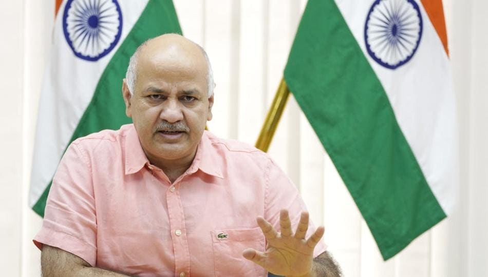 Deputy chief minister Manish Sisodia. (HT Photo)