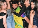 Suhana Khan and her friends shared multiple images from their night out in New York city, and the whole group was dressed to the nines.(Instagram)