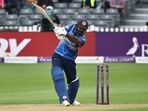 Sri Lanka's Kusal Perera.(AP) Sri Lanka's Kusal Perera.(AP)