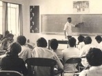 File photo of Stan Swamy during his tenure at Indian Social Insititute( Indian Social Institute ) File photo of Stan Swamy during his tenure at Indian Social Insititute( Indian Social Institute )