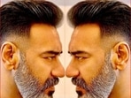 Ajay Devgn gets a new haircut.