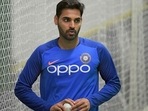 Bhuvneshwar Kumar during the 2019 World Cup. (Getty Images) Bhuvneshwar Kumar during the 2019 World Cup. (Getty Images)