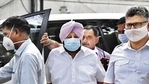 Singh’s letter was delivered to the Congress president at her 10, Janpath residence in Delhi before she met cricketer-turned-politician Sidhu on Friday afternoon. (PTI) Singh’s letter was delivered to the Congress president at her 10, Janpath residence in Delhi before she met cricketer-turned-politician Sidhu on Friday afternoon. (PTI)