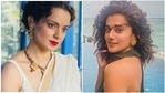 Taapsee Pannu and Kangana Ranaut have been at loggerheads with each other. Taapsee Pannu and Kangana Ranaut have been at loggerheads with each other.