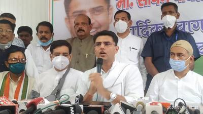 ‘Petrol costlier than desi ghee, clear loot of common man’s money’: Sachin Pilot ‘Petrol costlier than desi ghee, clear loot of common man’s money’: Sachin Pilot