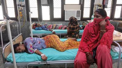 Currently, 58 patients, including 28 children, are undergoing treatment, says civil surgeon Dr Mukta Kumar. (HT file photc) Currently, 58 patients, including 28 children, are undergoing treatment, says civil surgeon Dr Mukta Kumar. (HT file photc)
