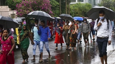 The downpour has caused massive damage in the some of the districts. (HT image) (Vipin Kumar / HT Photo)