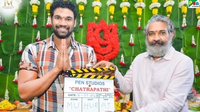 Chatrapathi's Hindi remake will star Bellamkonda Sreenivas in the lead role. Chatrapathi's Hindi remake will star Bellamkonda Sreenivas in the lead role.