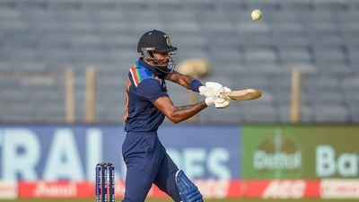 Sivaramakrishnan said India batsman Hardik Pandya scores at lightning-quick pace (PTI) Sivaramakrishnan said India batsman Hardik Pandya scores at lightning-quick pace (PTI)