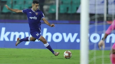 Rafael Crivellaro was ruled out for almost half the 2020-21 ISL season after suffering an ankle injury. (Chennaiyin FC) Rafael Crivellaro was ruled out for almost half the 2020-21 ISL season after suffering an ankle injury. (Chennaiyin FC)