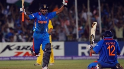 File image of Suresh Raina and Yuvraj Singh during 2011 World Cup quarterfinal. (Reuters)