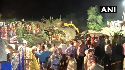 The dead and the injured were among the nearly 40 people, who gathered to watch rescuers trying to pull out the girl from the well. (ANI Photo)