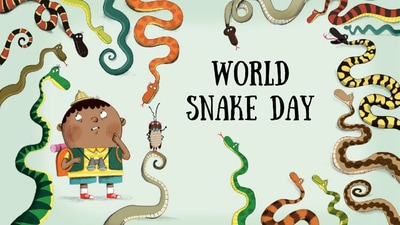 Wishing you a happy existence day, dearest snakes! (Tundra Books)