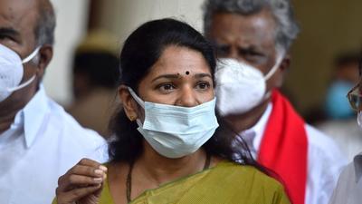 Dravida Munnetra Kazhagam women's wing secretary and Member of Parliament ( from Thoothukudi) K Kanimozhi. (PTI) Dravida Munnetra Kazhagam women's wing secretary and Member of Parliament ( from Thoothukudi) K Kanimozhi. (PTI)