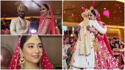 Rahul Vaidya and Disha Parmar are getting married in Mumbai on Friday. Rahul Vaidya and Disha Parmar are getting married in Mumbai on Friday.