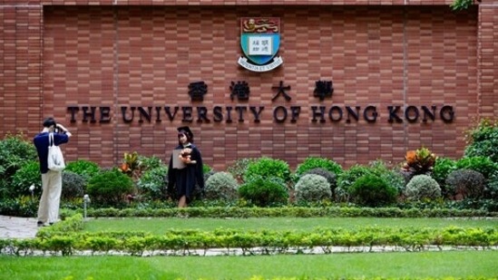 Hong Kong University issued a statement saying it no longer recognized the student union and would investigate the incident and “take action against the students concerned.” (AP)
