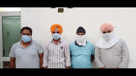 The accused in vigilance custody.