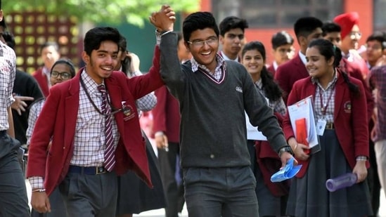 Maharashtra board SSC result: 957 students secure 100 per cent marks(HT file)