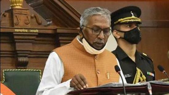 Bihar governor Phagu Chauhan. (HT archive)
