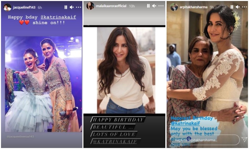 Jacqueline Fernandez, Malaika Arora and Arpita Khan Sharma also wished her. Jacqueline Fernandez, Malaika Arora and Arpita Khan Sharma also wished her.