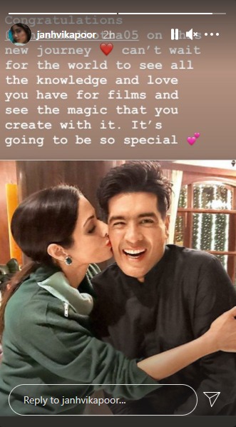 Janhvi Kapoor dropped a picture of Sridevi with Manish Malhotra. Janhvi Kapoor dropped a picture of Sridevi with Manish Malhotra.