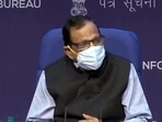 Member of NITI Aayog (Health) Dr. VK Paul addresses a press conference in New Delhi on Saturday. (ANI) Member of NITI Aayog (Health) Dr. VK Paul addresses a press conference in New Delhi on Saturday. (ANI)