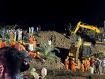 A rescue operation continues after 15 people fell into a well at Ganjbasoda area, in Vidisha on Friday. (ANI Photo) A rescue operation continues after 15 people fell into a well at Ganjbasoda area, in Vidisha on Friday. (ANI Photo)