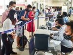 Around 27 counters run by commercial airlines GoAir and Indigo will be allowed to open to cater to passengers at Terminal 2 Around 27 counters run by commercial airlines GoAir and Indigo will be allowed to open to cater to passengers at Terminal 2