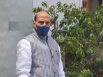 The Union minister invited the two former defence ministers to South Block where the meeting lasted at least 75 minutes. The meeting was also attended by Chief of Defence Staff Gen Bipin Rawat and Army Chief Gen MM Naravane. The Union minister invited the two former defence ministers to South Block where the meeting lasted at least 75 minutes. The meeting was also attended by Chief of Defence Staff Gen Bipin Rawat and Army Chief Gen MM Naravane.