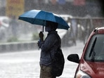 The weather department has predicted heavy to very heavy rainfall at isolated places in the state during the next 48 hours.