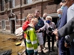 Residents in several provinces were cleaning up after severe flooding in Germany and Belgium turned streams and streets into raging torrents that swept away cars and caused houses to collapse. Residents in several provinces were cleaning up after severe flooding in Germany and Belgium turned streams and streets into raging torrents that swept away cars and caused houses to collapse.