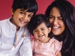 Sameera Reddy trains in the rain with her kids, watch new workout video(Instagram/@reddysameera) Sameera Reddy trains in the rain with her kids, watch new workout video(Instagram/@reddysameera)