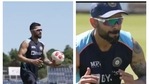 Virat Kohli in training.(BCCI) Virat Kohli in training.(BCCI)