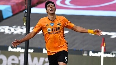 File image of Wolverhampton Wanderers' Raul Jimenez. (AP)