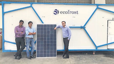 From left: Prateek Singhal, Vivek Pandey and Devendra Gupta, founders of Ecozen. The Pune-based agri-tech startup empowers farming sector through technology and perishables-friendly marketplace (HT) From left: Prateek Singhal, Vivek Pandey and Devendra Gupta, founders of Ecozen. The Pune-based agri-tech startup empowers farming sector through technology and perishables-friendly marketplace (HT)