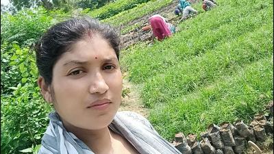 Forest guard Shweta Rani at her place of work in Aligarh. (SOURCED) Forest guard Shweta Rani at her place of work in Aligarh. (SOURCED)