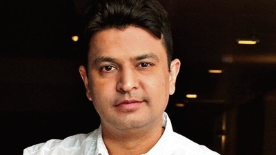 Kumar, son of music baron, the late Gulshan Kumar denied the allegations and accused the woman of extortion. (SHIVAM SAXENA/HINDUSTAN TIMES) Kumar, son of music baron, the late Gulshan Kumar denied the allegations and accused the woman of extortion. (SHIVAM SAXENA/HINDUSTAN TIMES)