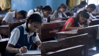Dinkar Patil, chairman, MSBSHSE, said that this year the exam was cancelled due to a surge in Covid cases. (Satyabrata Tripathy/HT File Photo)