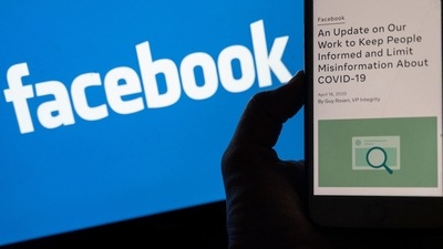 Facebook on July 16, 2021 rejected criticism by US President Joe Biden that social media misinformation is killing people, saying its efforts to get facts out are actually saving lives. (AFP) Facebook on July 16, 2021 rejected criticism by US President Joe Biden that social media misinformation is killing people, saying its efforts to get facts out are actually saving lives. (AFP)
