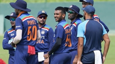 A young Indian team will take the field against Sri Lanka, (BCCI) A young Indian team will take the field against Sri Lanka, (BCCI)