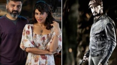 Vikrant Rona is touted to be Jacqueline Fernandez's Kannada debut. Vikrant Rona is touted to be Jacqueline Fernandez's Kannada debut.